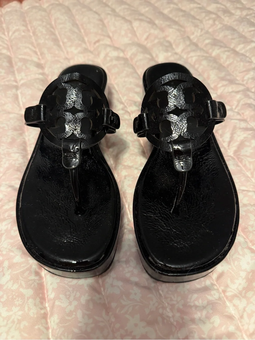 Tory Burch glossy patent